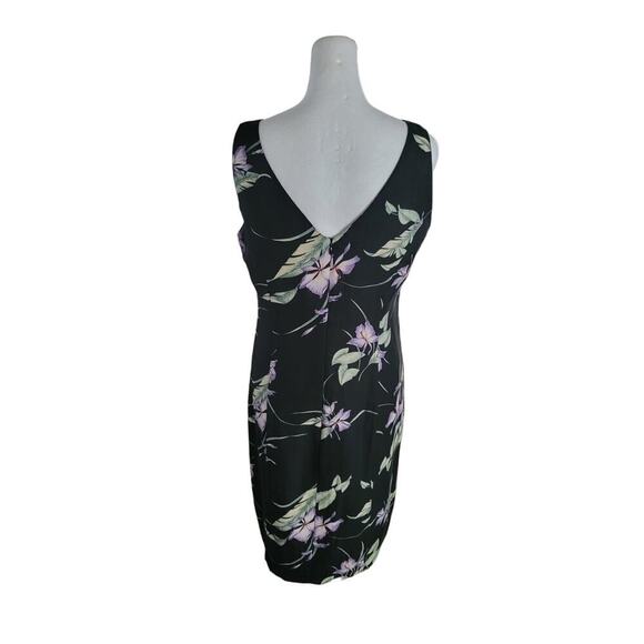 Tommy Bahama Women's Silk Floral‎ Print Dress Size 6 V Neck Knee Length - Picture 4 of 8
